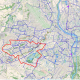 Carte du réseau cyclable de l'agglomération Toulousaine